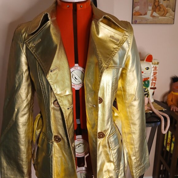 Gorgeous Glamorous Gold Ralph Lauren jacket - Picture 7 of 8